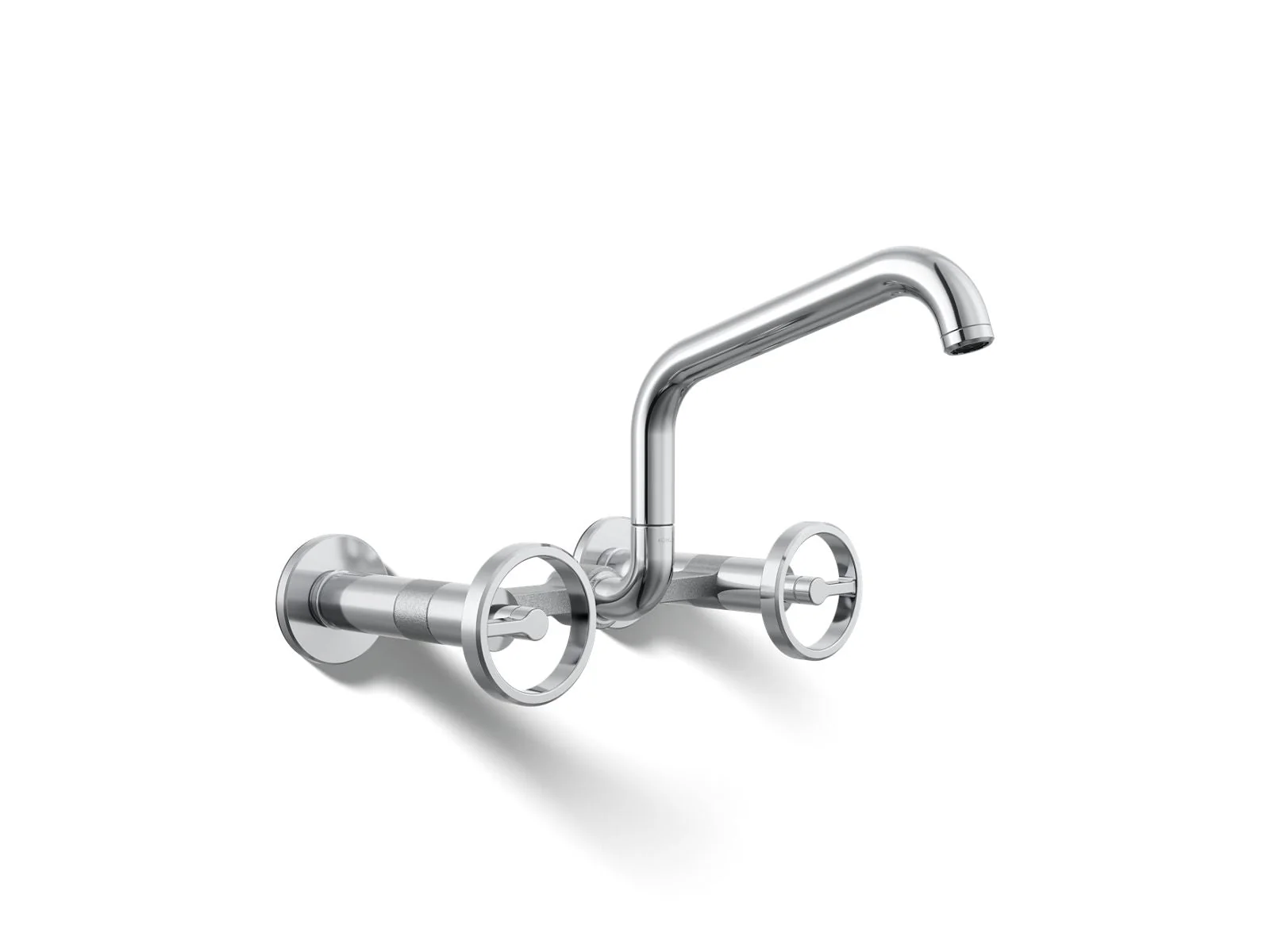 KOHLER K-28666-9 Billet Two-hole wall-mount bridge kitchen sink faucet - Image 35