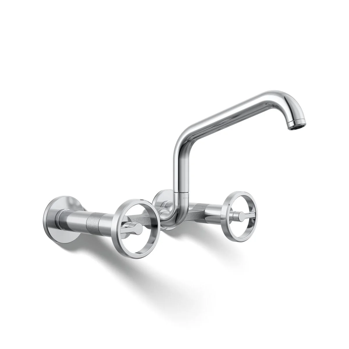 KOHLER K-28666-9 Billet Two-hole wall-mount bridge kitchen sink faucet - Image 39