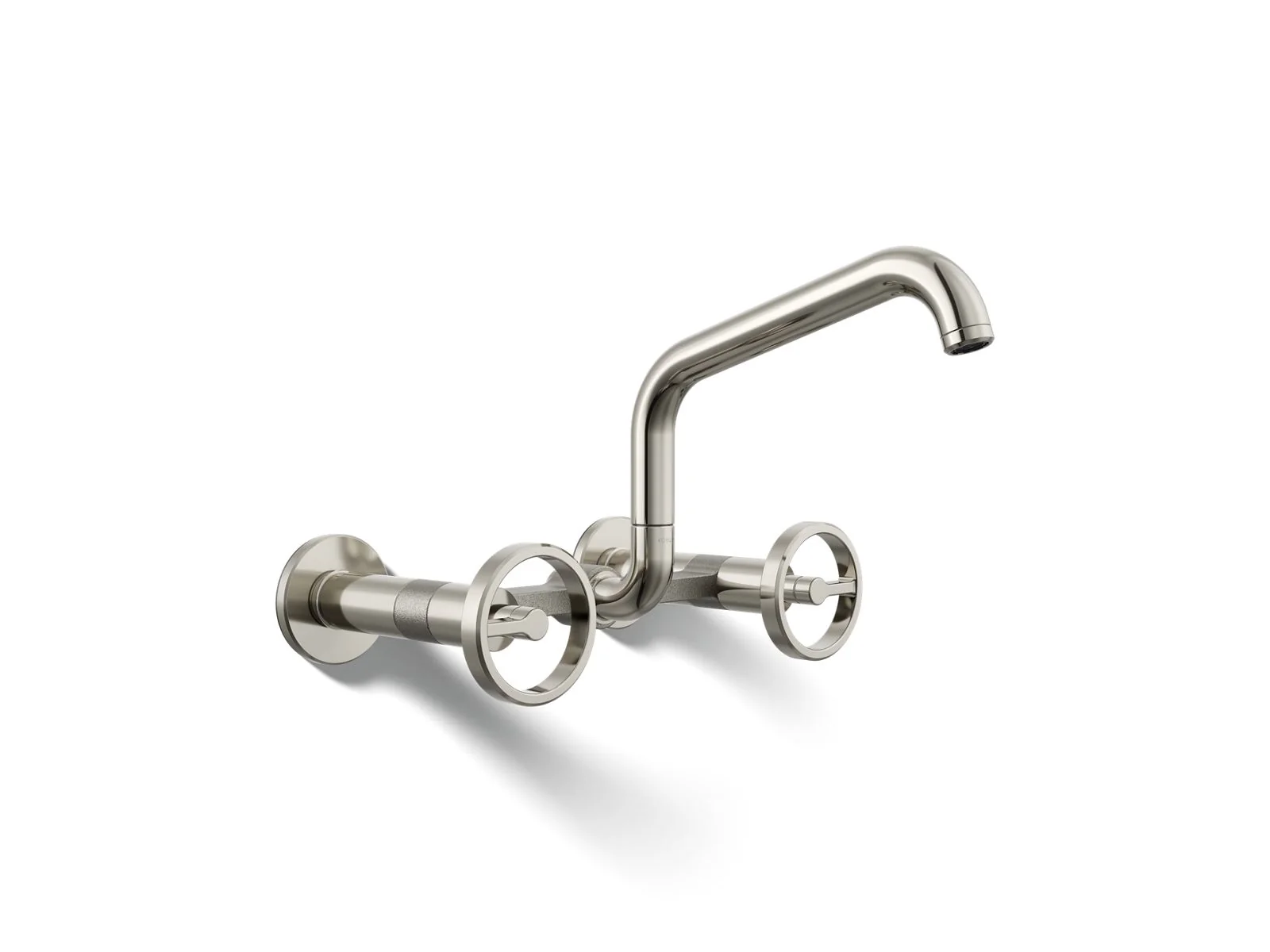 KOHLER K-28666-9 Billet Two-hole wall-mount bridge kitchen sink faucet - Image 40