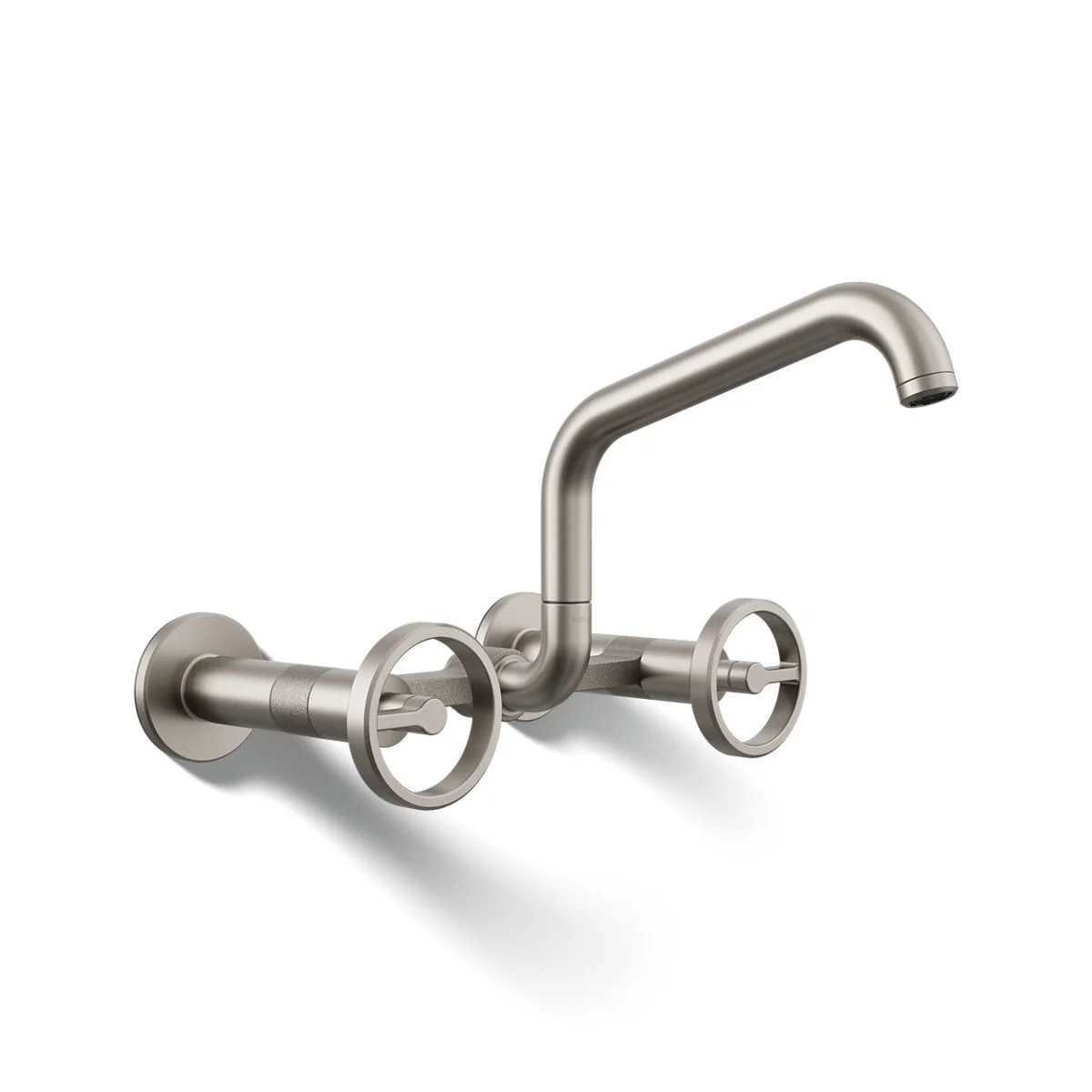 KOHLER K-28666-9 Billet Two-hole wall-mount bridge kitchen sink faucet - Image 49