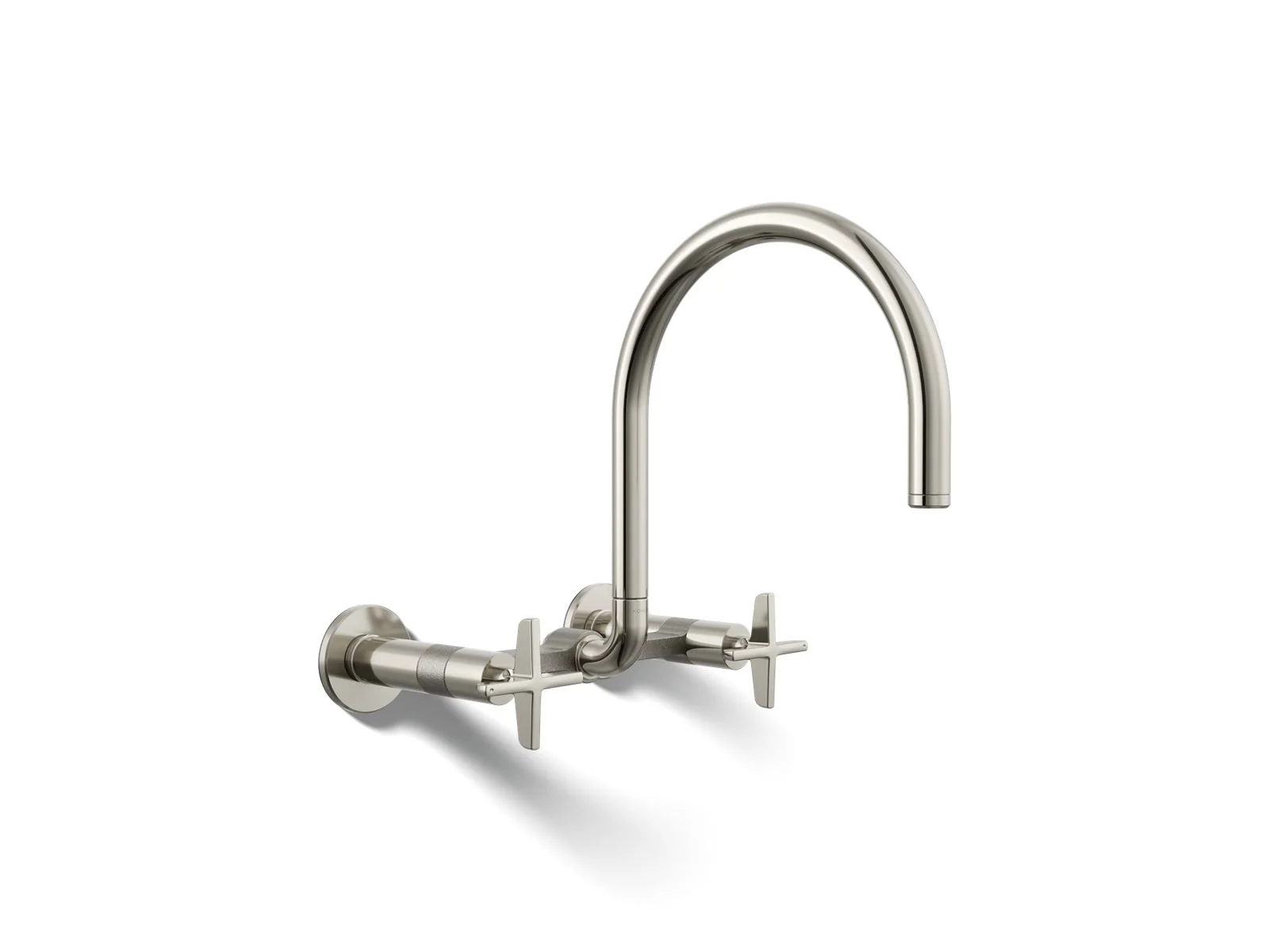 KOHLER K-28672-3 Billet Two-hole wall-mount bridge kitchen sink faucet - Image 25