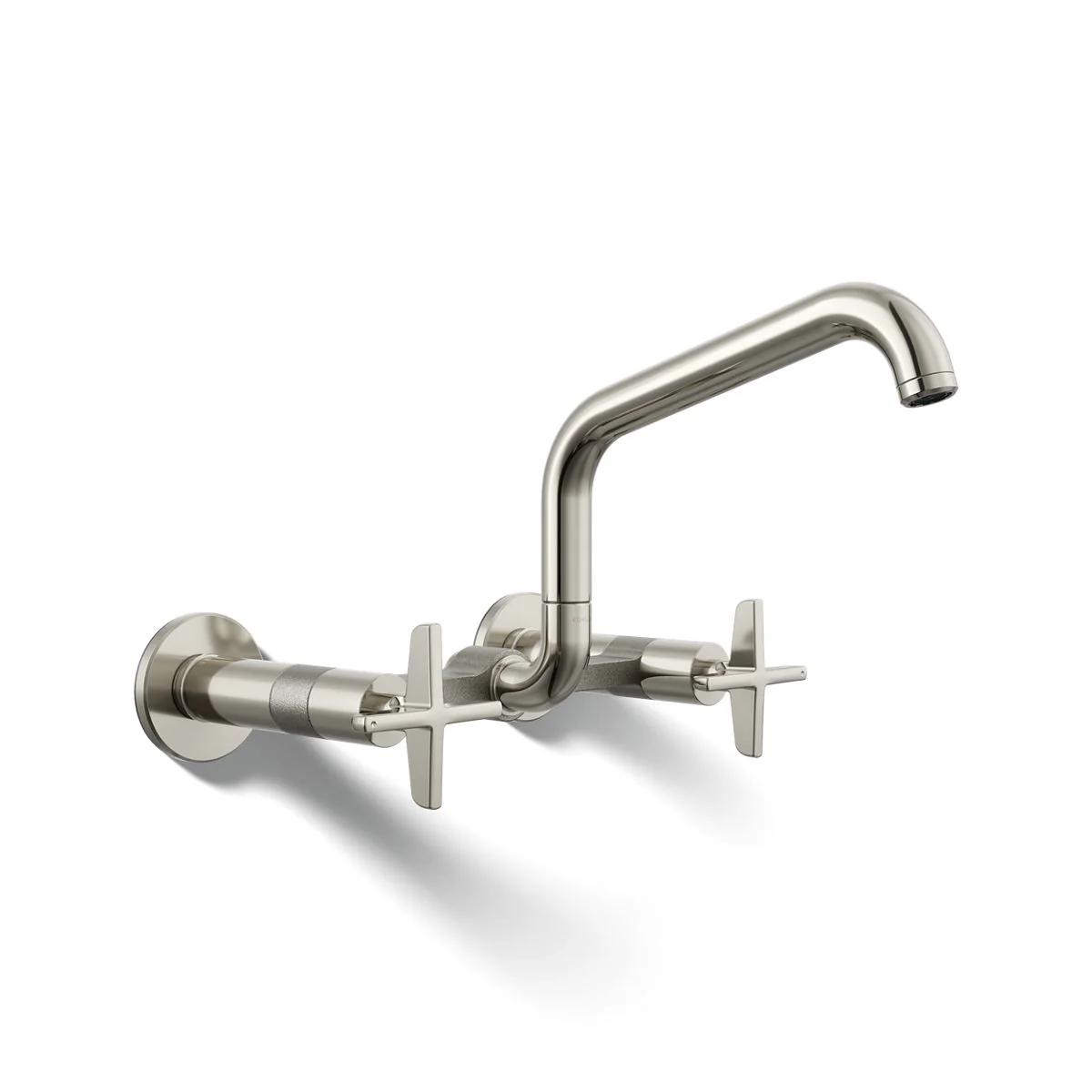 KOHLER K-28666-3 Billet Two-hole wall-mount bridge kitchen sink faucet - Image 44