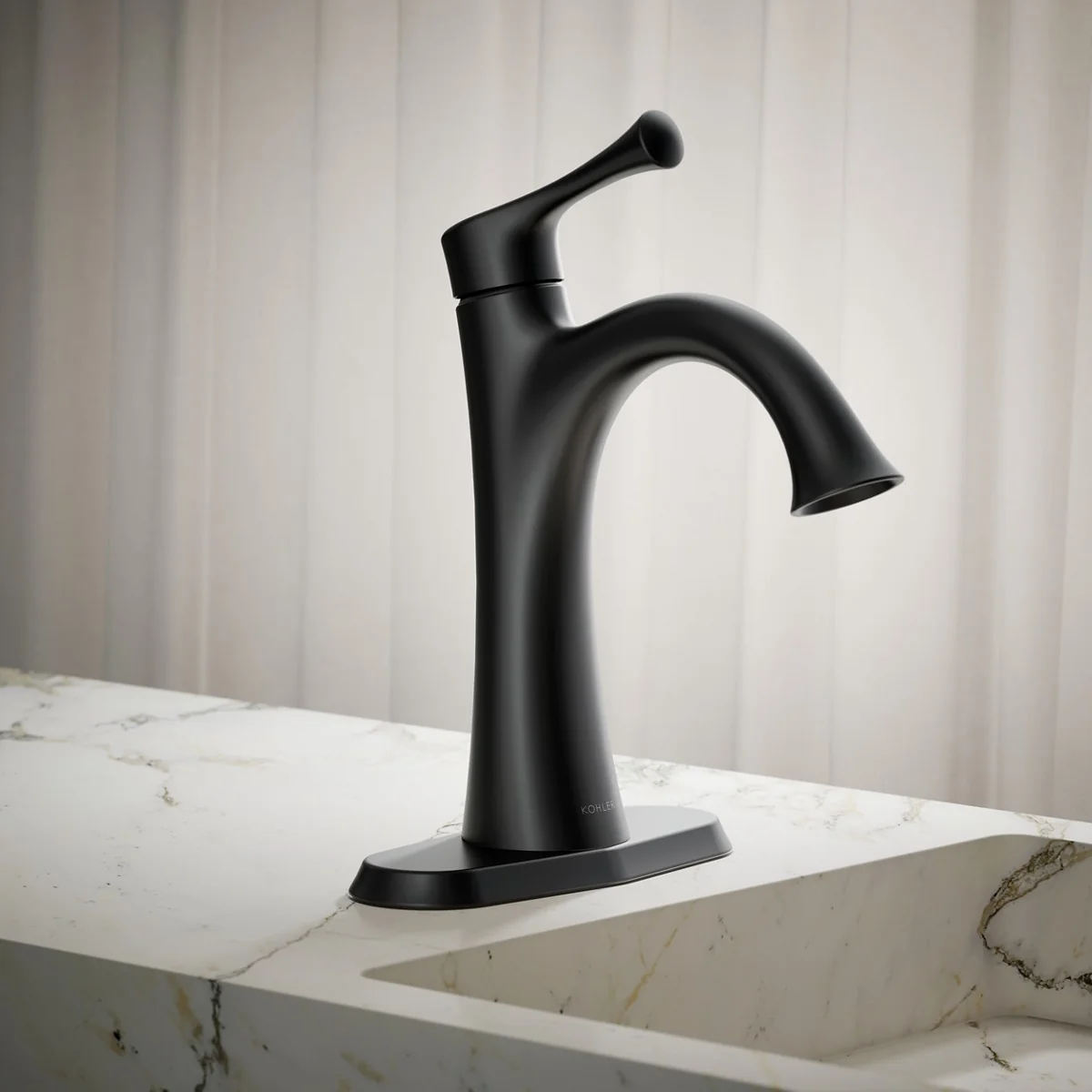 KOHLER K-35952-4 Buckley Single-handle bathroom sink faucet, 1.2 gpm - Image 7