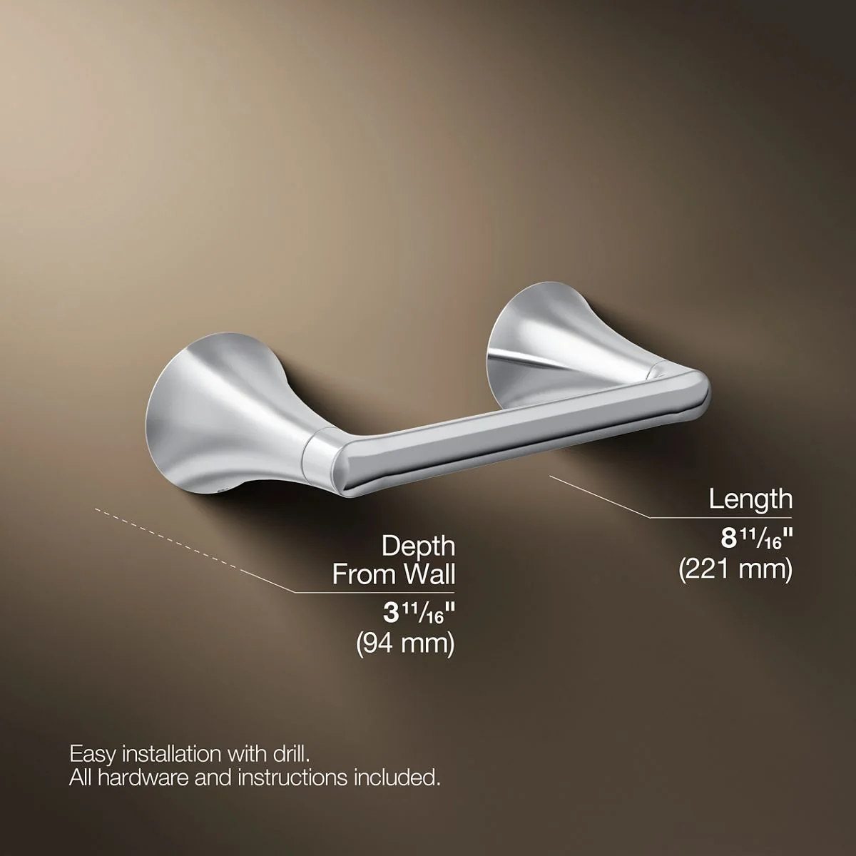 KOHLER K-35934 Buckley Toilet paper holder - Image 14
