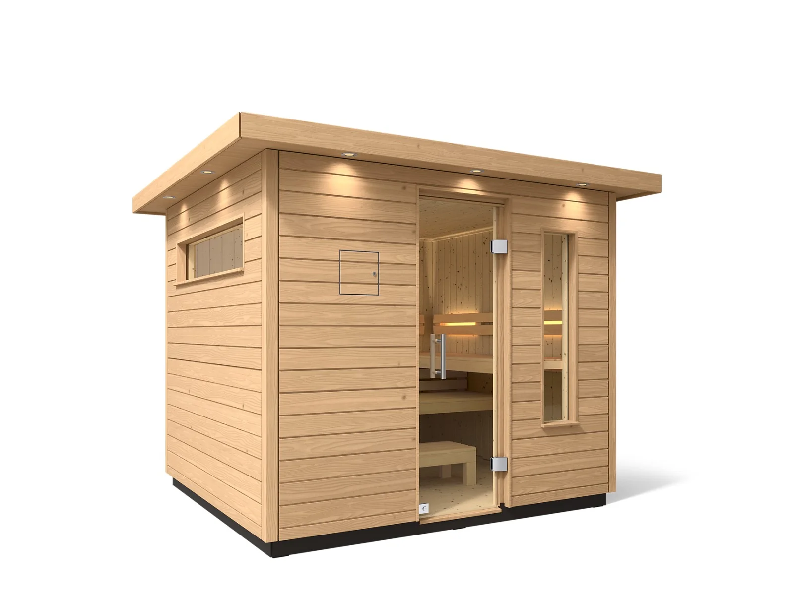 KOHLER K-39189-1FNC C2 Six-person outdoor sauna - Image 2
