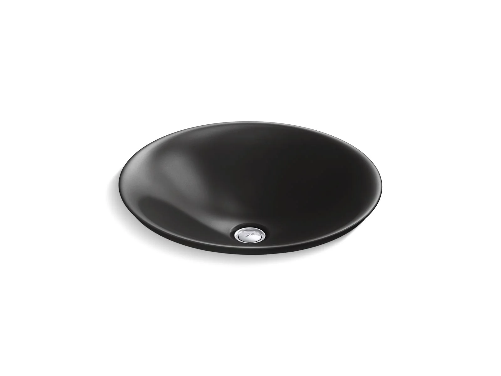 KOHLER K-7806 Carillon 17-3/4" round drop-in bathroom sink, no overflow - Image 2