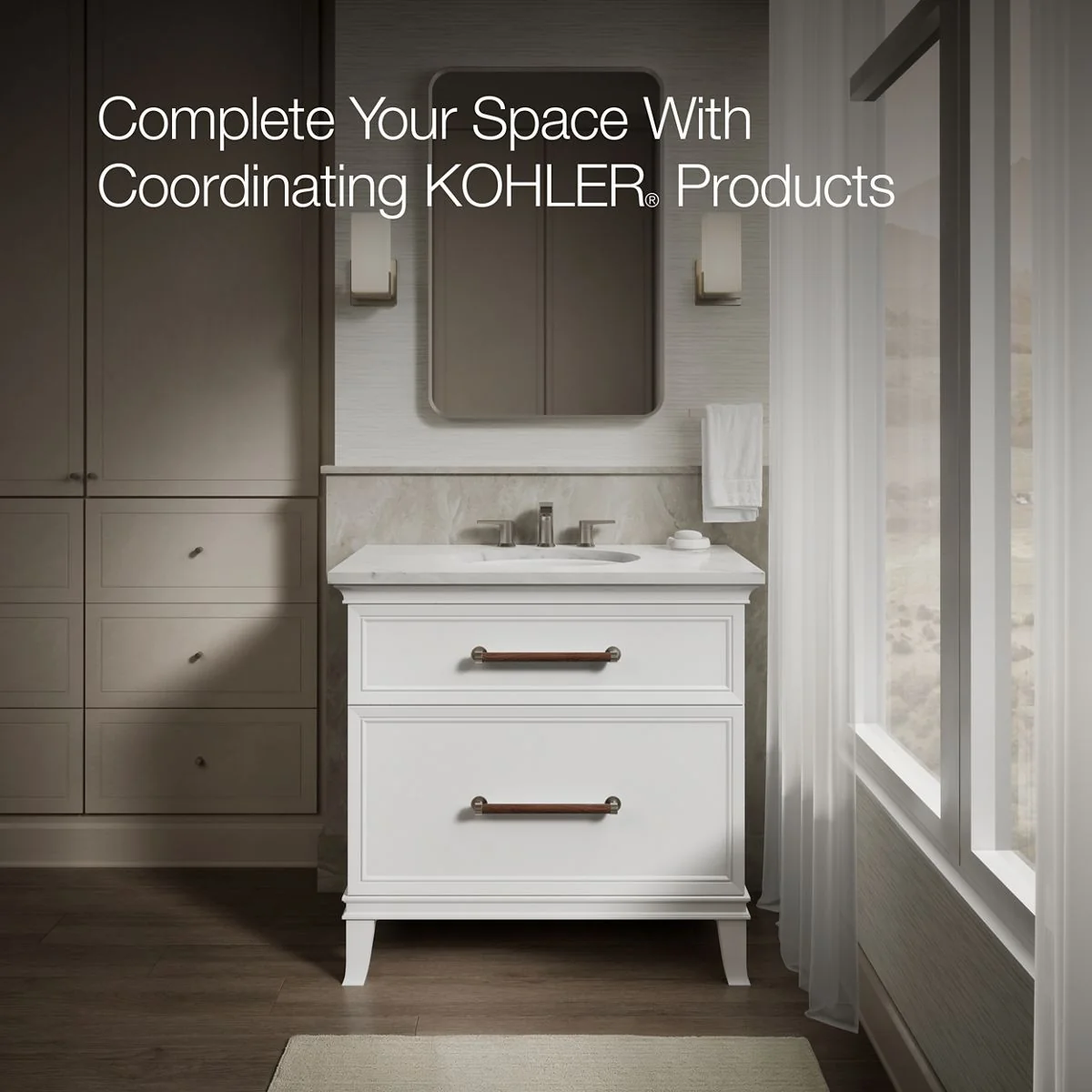 KOHLER K-2205-G Caxton 19-1/4" oval undermount bathroom sink with glazed underside, no overflow - Image 12