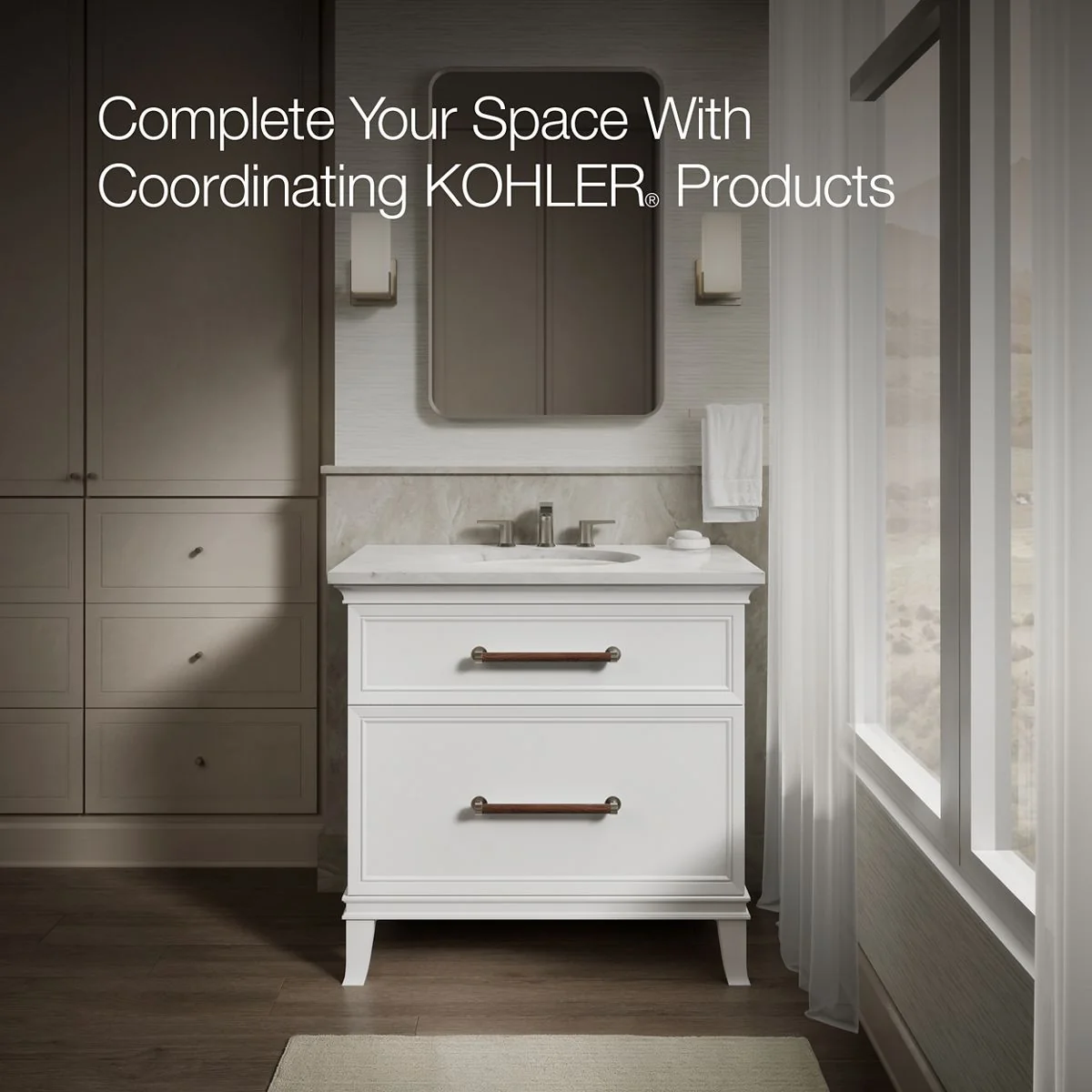 KOHLER K-2205-G Caxton 19-1/4" oval undermount bathroom sink with glazed underside, no overflow - Image 7