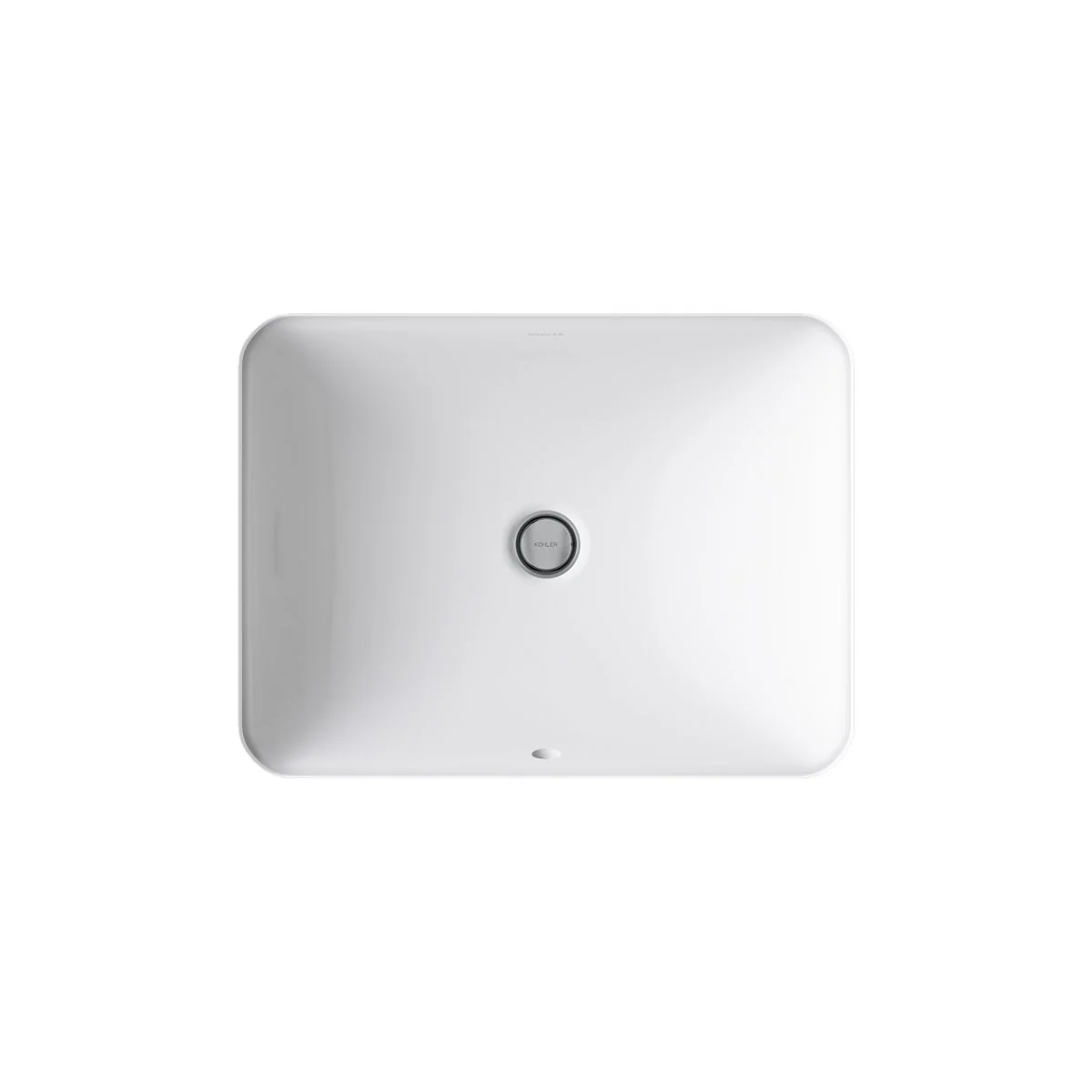 KOHLER K-20000 Caxton 20-1/2" rectangular undermount bathroom sink - Image 18
