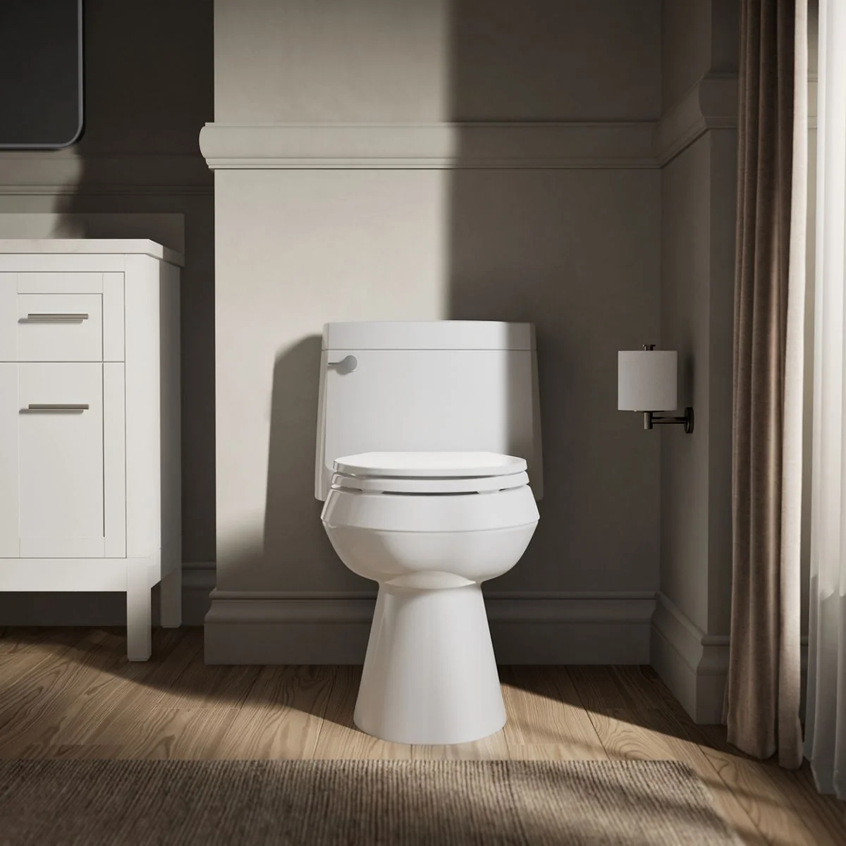 KOHLER K-3619 Cimarron One-piece elongated toilet with concealed trapway, 1.28 gpf - Image 9