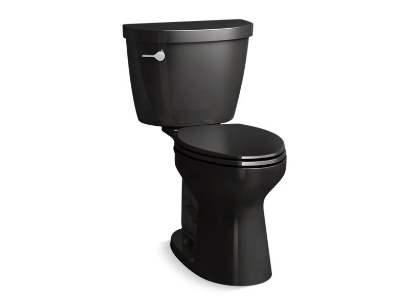 KOHLER K-31621 Cimarron Two-piece elongated toilet, 1.28 gpf