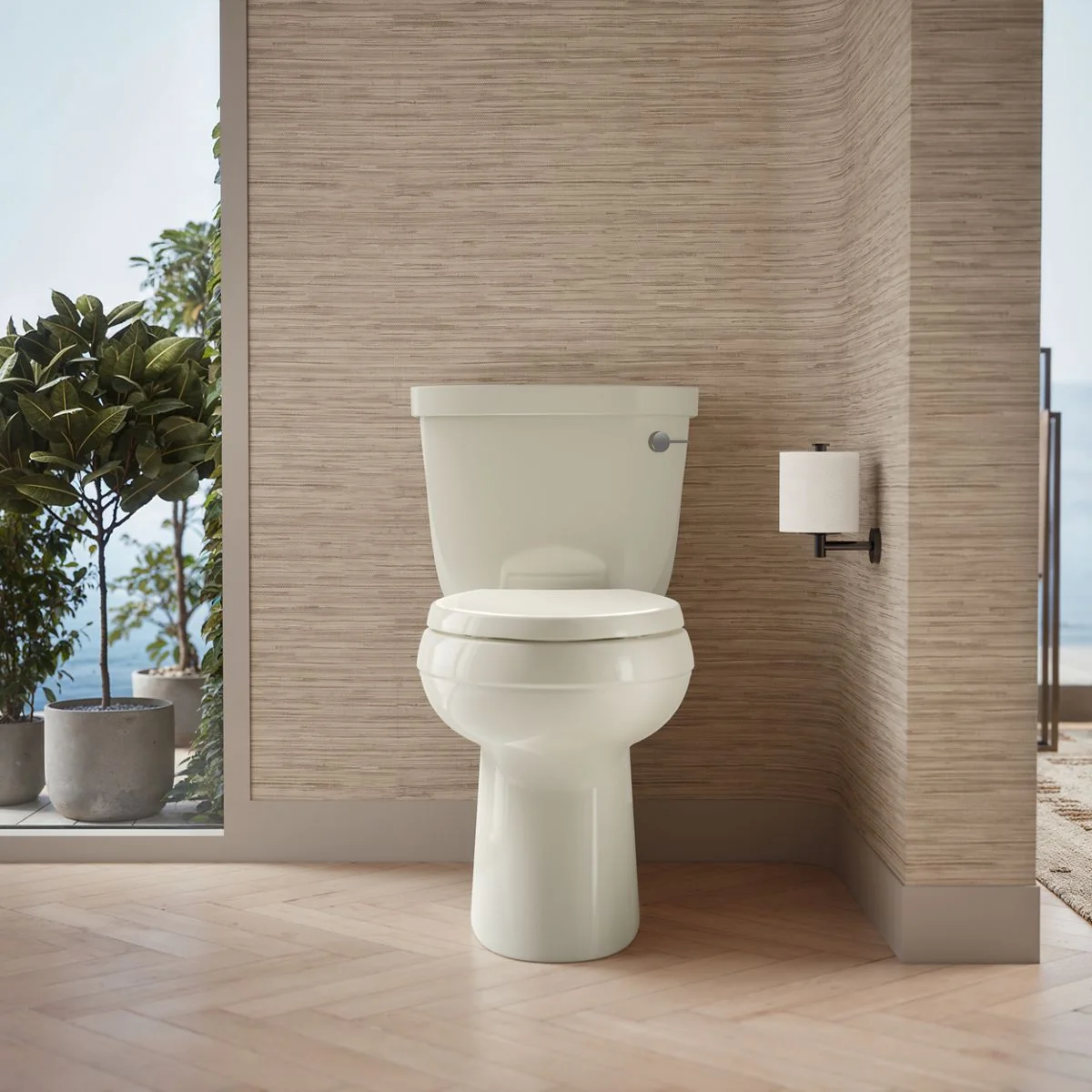 KOHLER K-5310-RA Cimarron Two-piece elongated toilet with skirted trapway, 1.28 gpf - Image 13