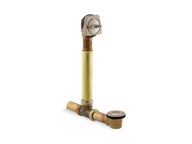 KOHLER K-7161-AF Clearflo 1-1/2" adjustable pop-up drain with above- or through-the-floor installations for 17"-24" deep baths - Image 7