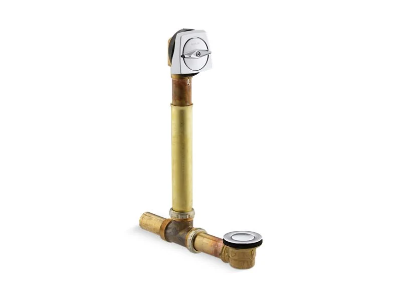 KOHLER K-7161-AF Clearflo 1-1/2" adjustable pop-up drain with above- or through-the-floor installations for 17"-24" deep baths - Image 8