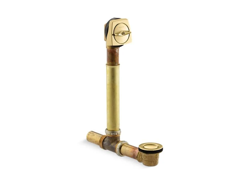 KOHLER K-7161-AF Clearflo 1-1/2" adjustable pop-up drain with above- or through-the-floor installations for 17"-24" deep baths - Image 9