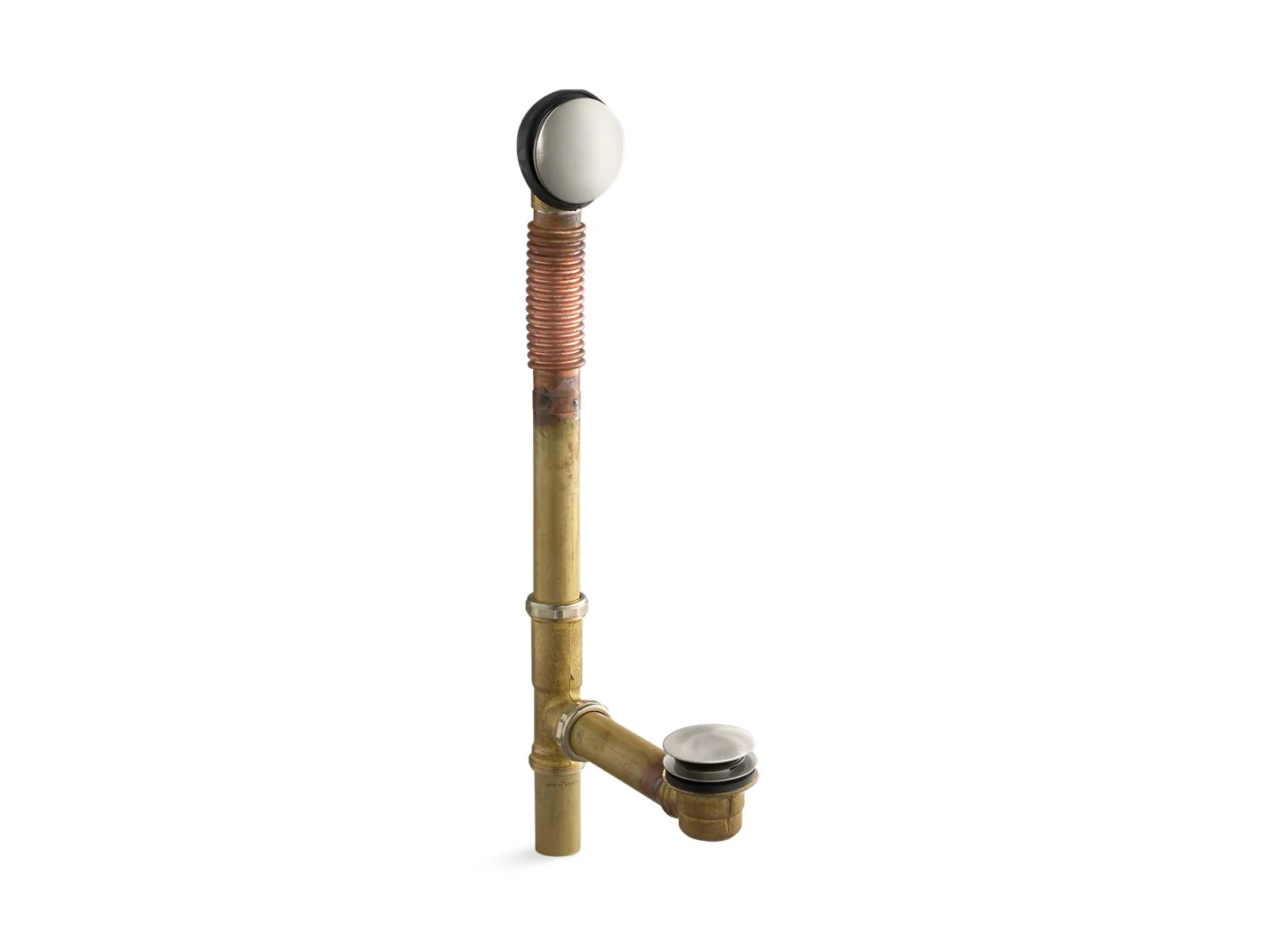 KOHLER K-7259 Clearflo Brass toe tap bath drain - Image 4