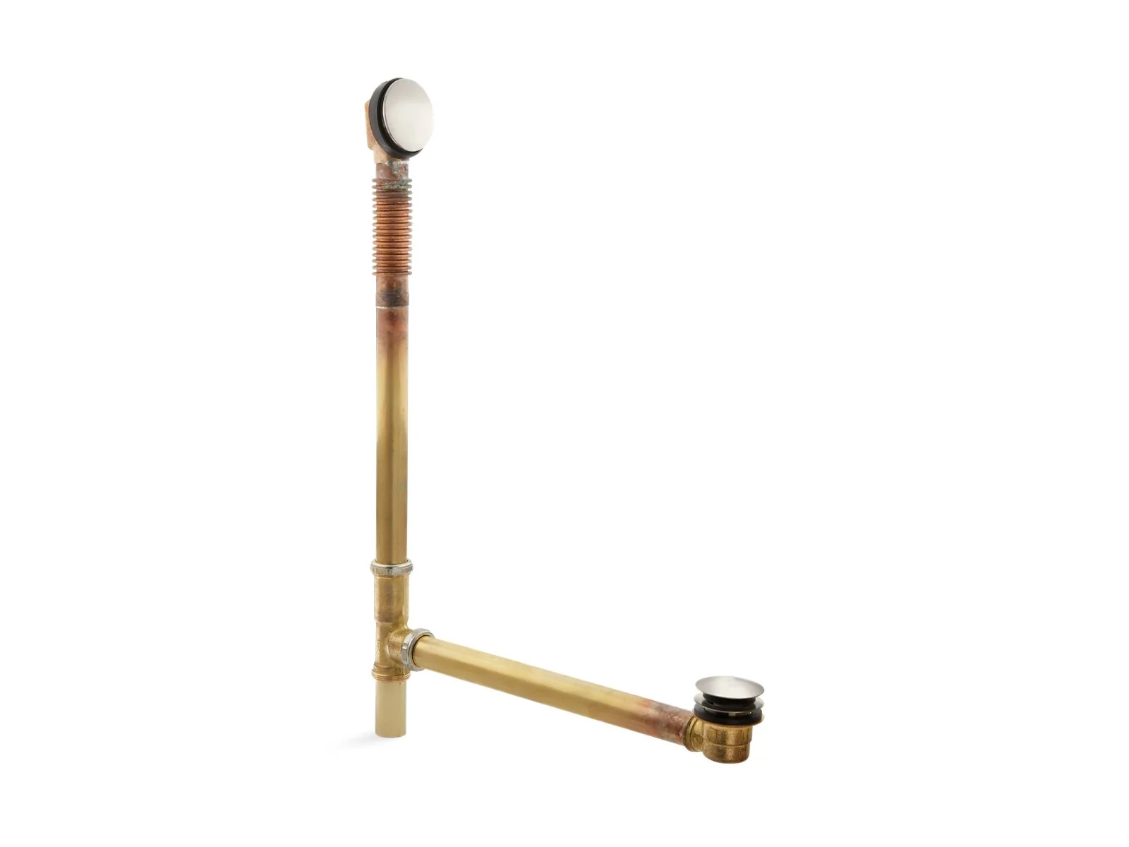 KOHLER K-7265 Clearflo Brass toe tap bath drain - Image 5