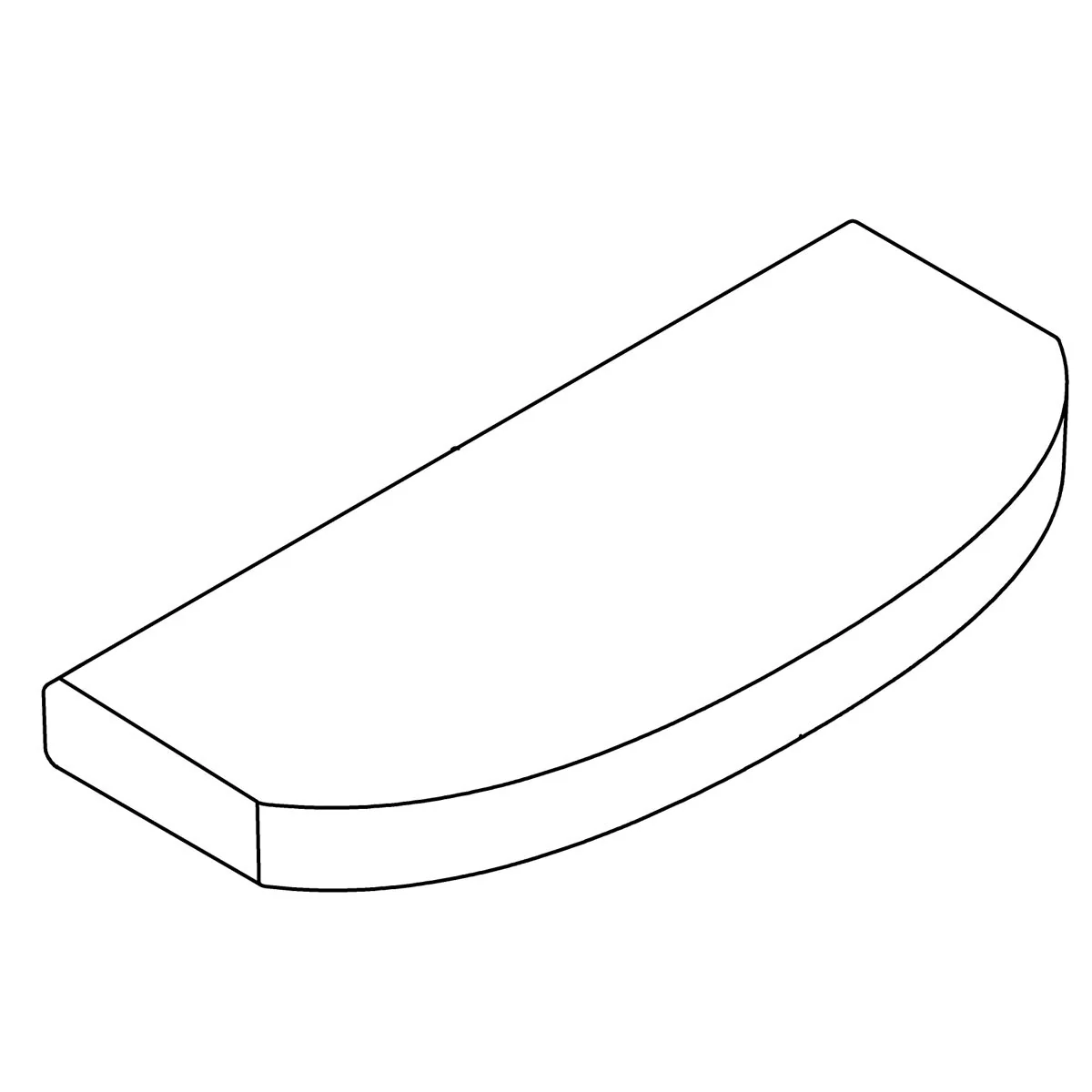 KOHLER K-1086929 Close Coupled Toilet Tank Cover - Image 2