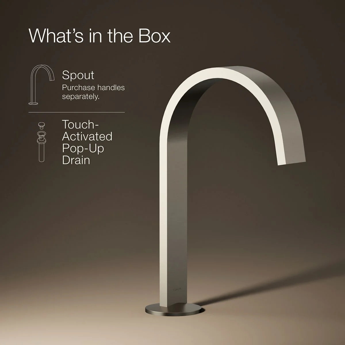 KOHLER K-77968 Components Bathroom sink faucet spout with Ribbon design, 1.2 gpm - Image 16