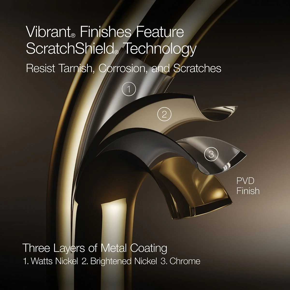 KOHLER K-77968 Components Bathroom sink faucet spout with Ribbon design, 1.2 gpm - Image 41