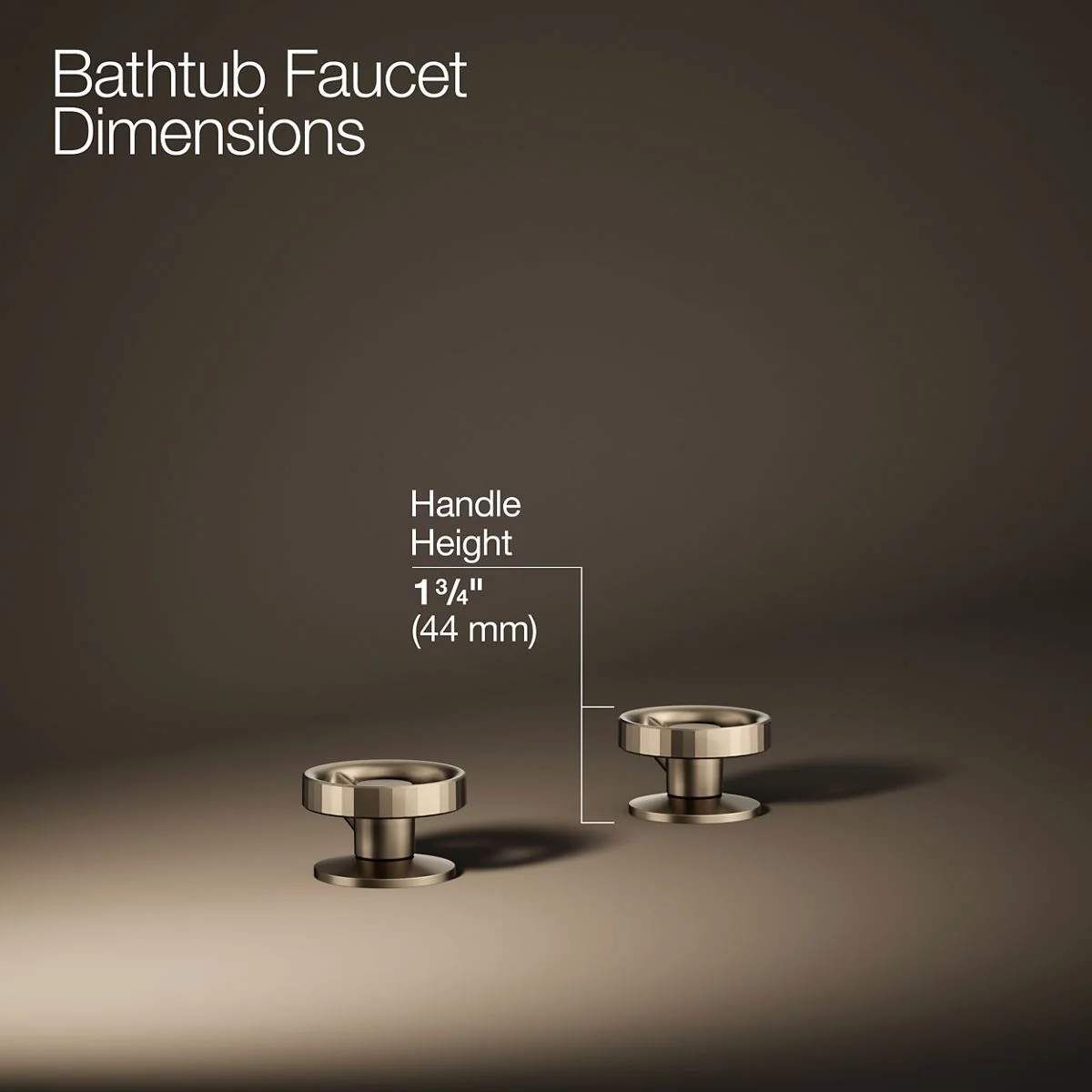 KOHLER K-77990-9 Components Deck-mount bath faucet handles with Industrial design - Image 15