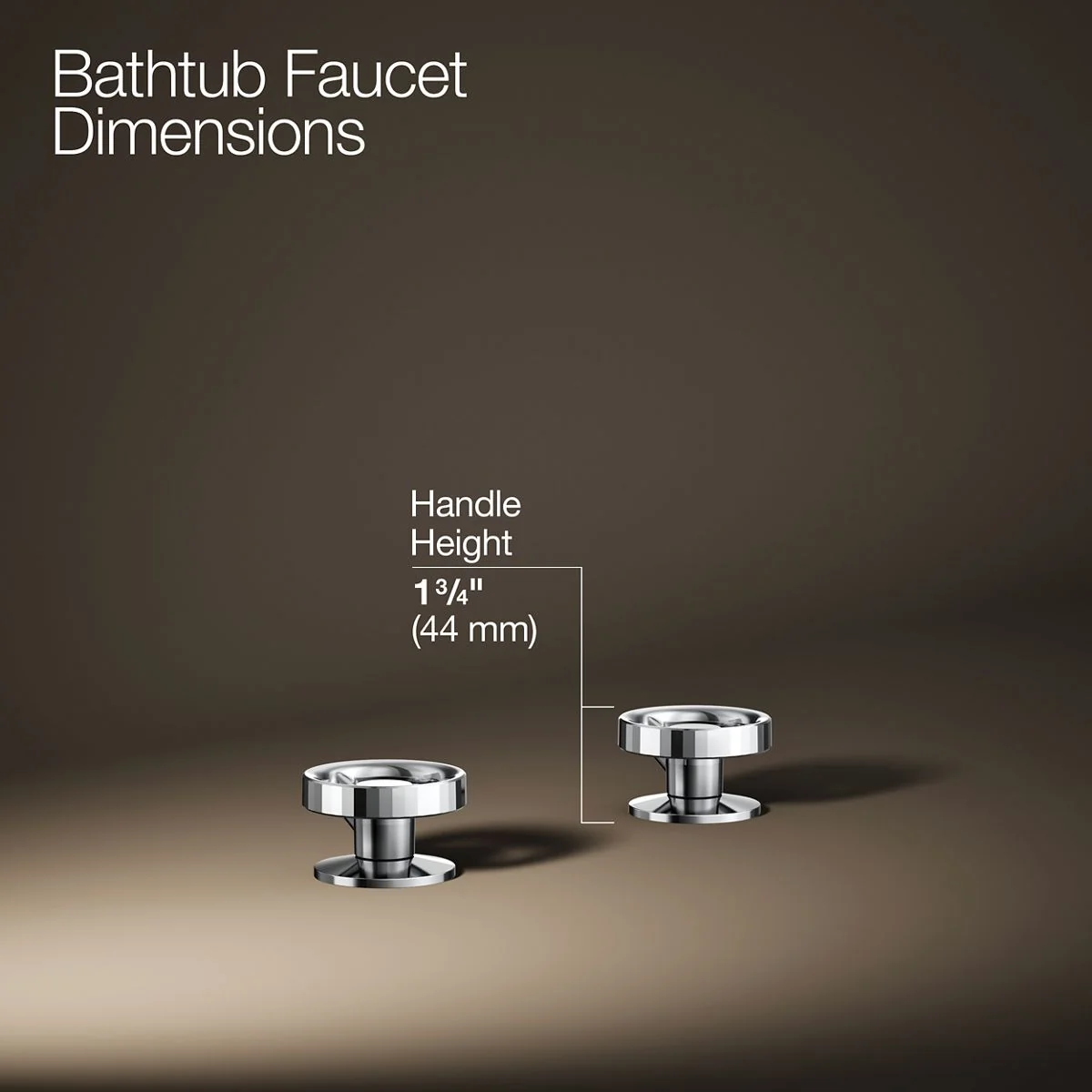 KOHLER K-77990-9 Components Deck-mount bath faucet handles with Industrial design - Image 20
