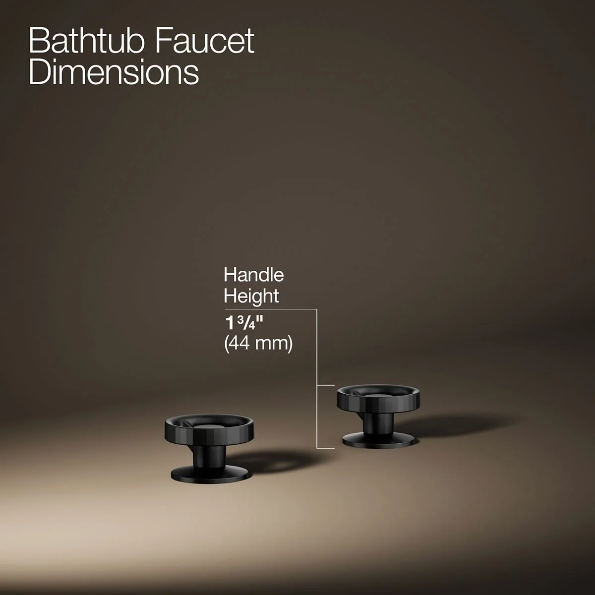 KOHLER K-77990-9 Components Deck-mount bath faucet handles with Industrial design - Image 25