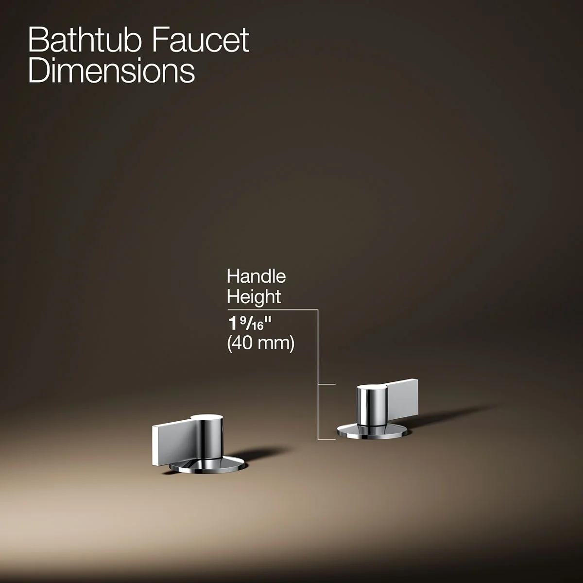 KOHLER K-77990-4 Components Deck-mount bath faucet handles with Lever design - Image 16