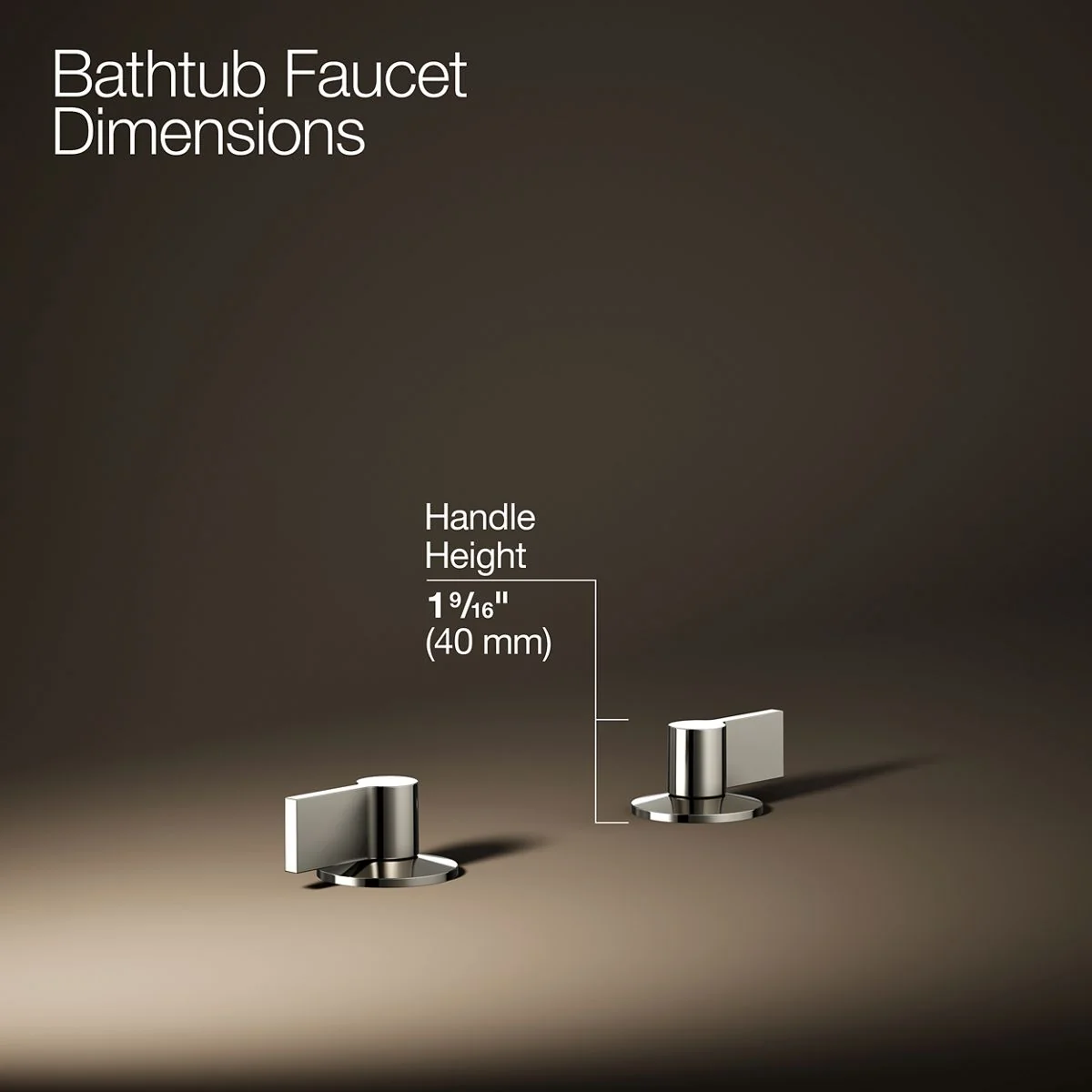KOHLER K-77990-4 Components Deck-mount bath faucet handles with Lever design - Image 21