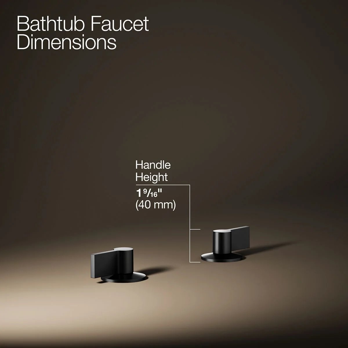KOHLER K-77990-4 Components Deck-mount bath faucet handles with Lever design - Image 36