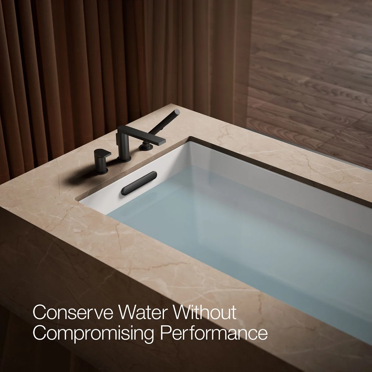 KOHLER K-73078-4 Composed Deck-mount bath faucet with handshower - Image 18
