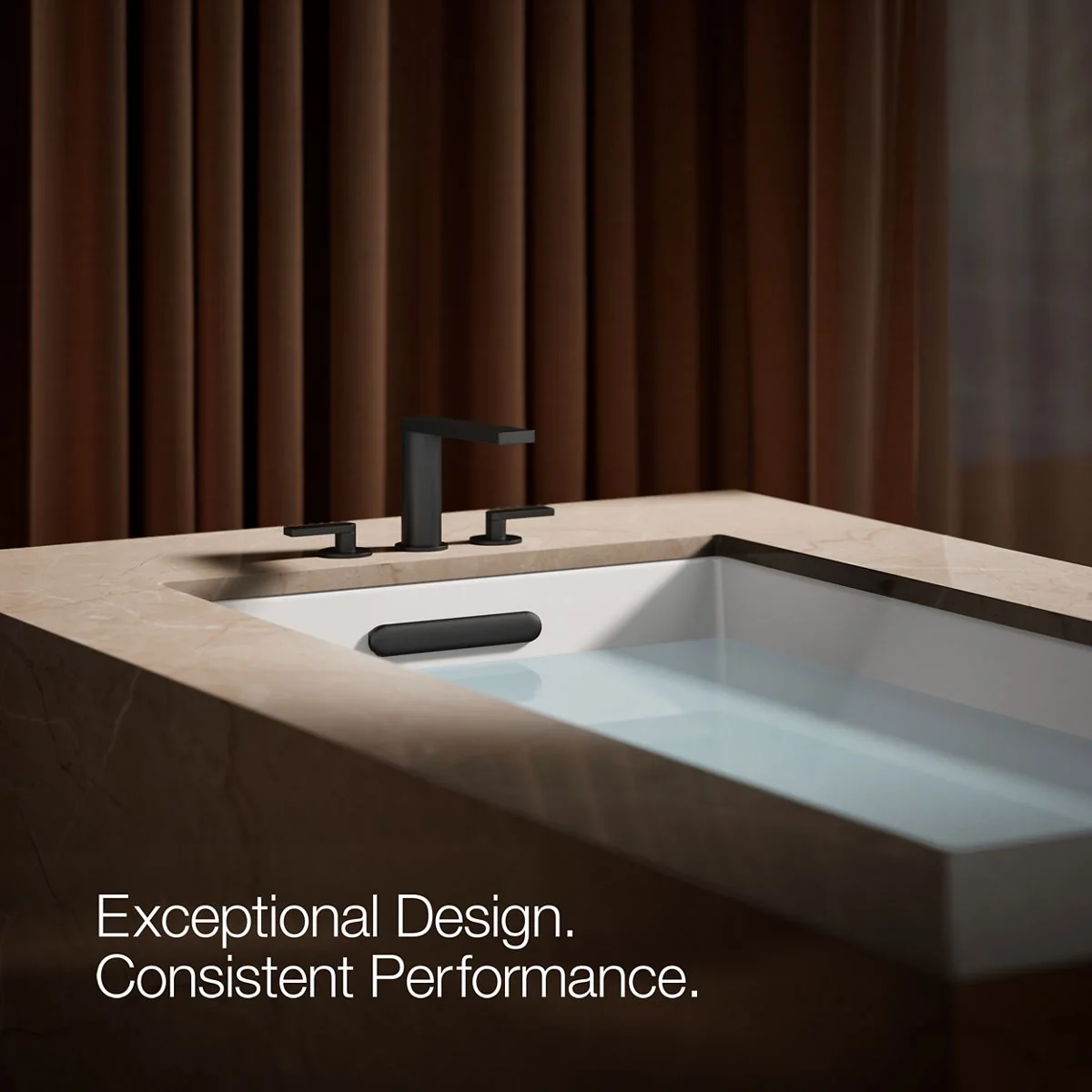 KOHLER K-73081-4 Composed Deck-mount bath faucet with lever handles - Image 15