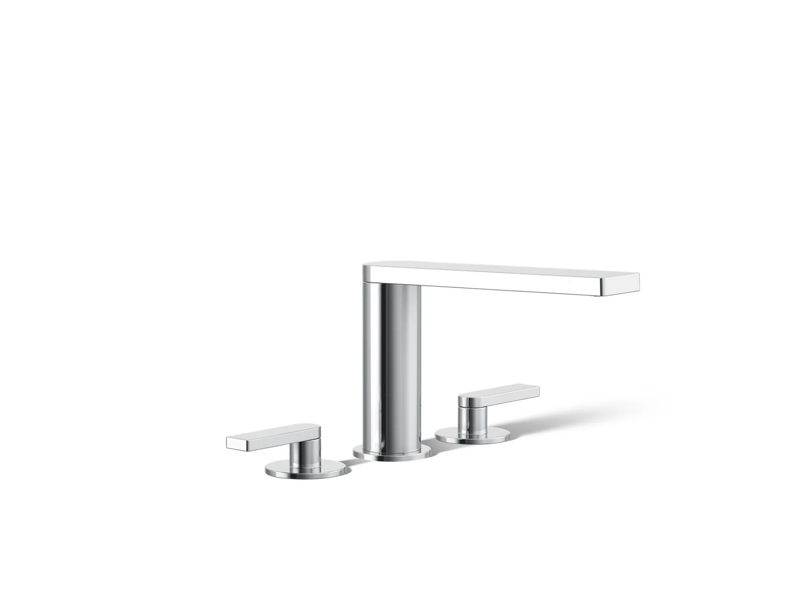 KOHLER K-73081-4 Composed Deck-mount bath faucet with lever handles - Image 3