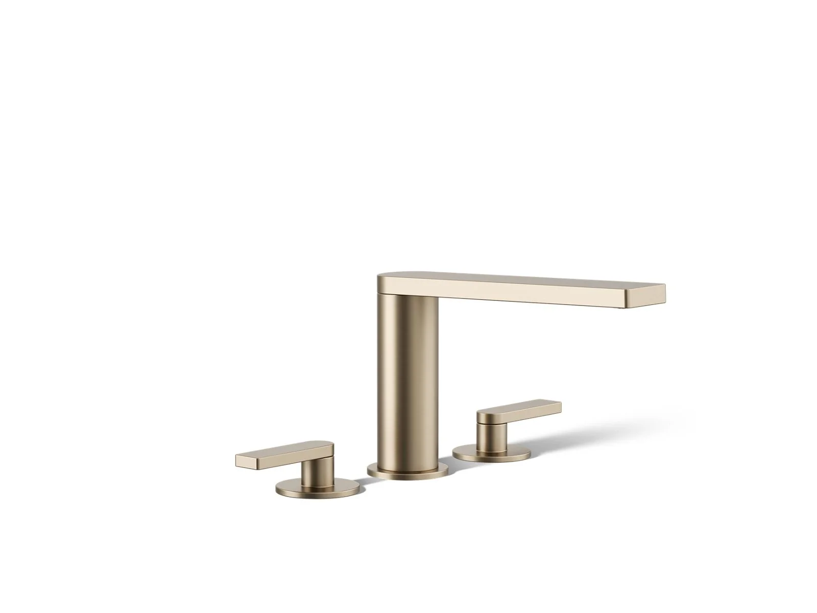 KOHLER K-73081-4 Composed Deck-mount bath faucet with lever handles - Image 8
