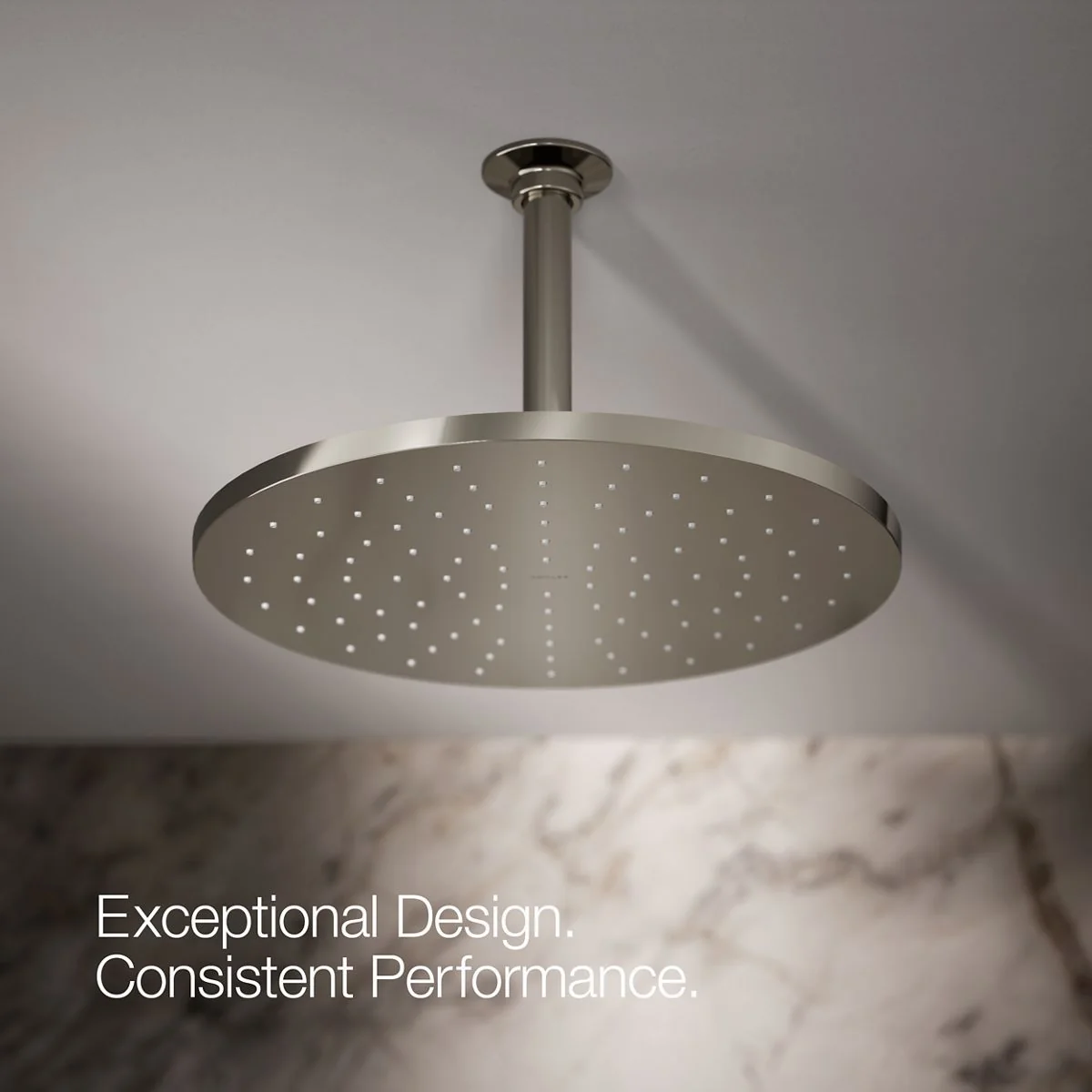 KOHLER K-13690 Contemporary Round 12" single-function rainhead, 2.5 gpm - Image 30
