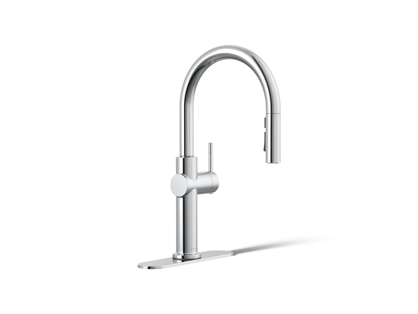 KOHLER K-22972 Crue Pull-down kitchen sink faucet with three-function sprayhead - Image 15