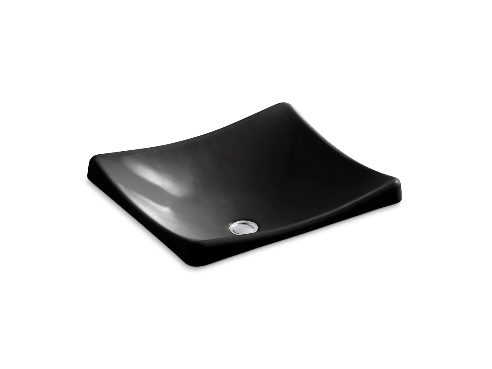KOHLER K-2833 DemiLav 18-1/4" rectangular vessel bathroom sink, no overflow - Image 3