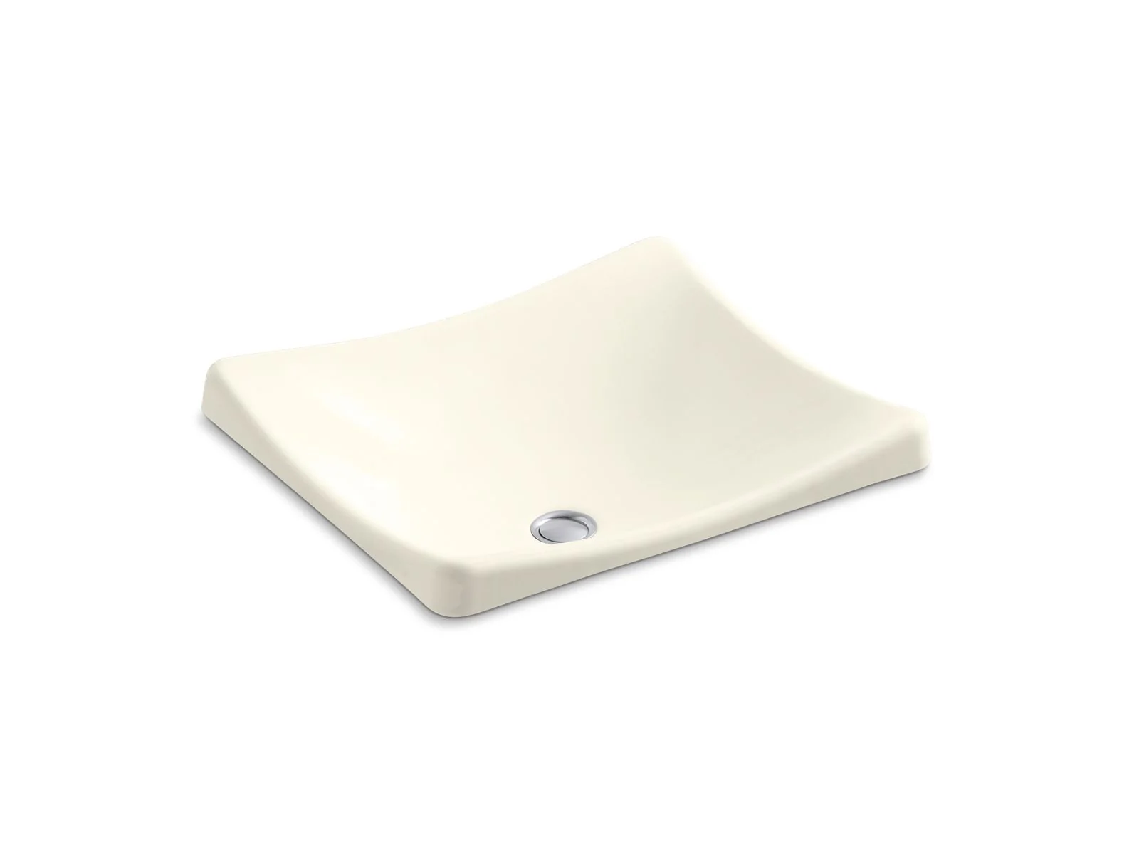 KOHLER K-2833 DemiLav 18-1/4" rectangular vessel bathroom sink, no overflow - Image 5