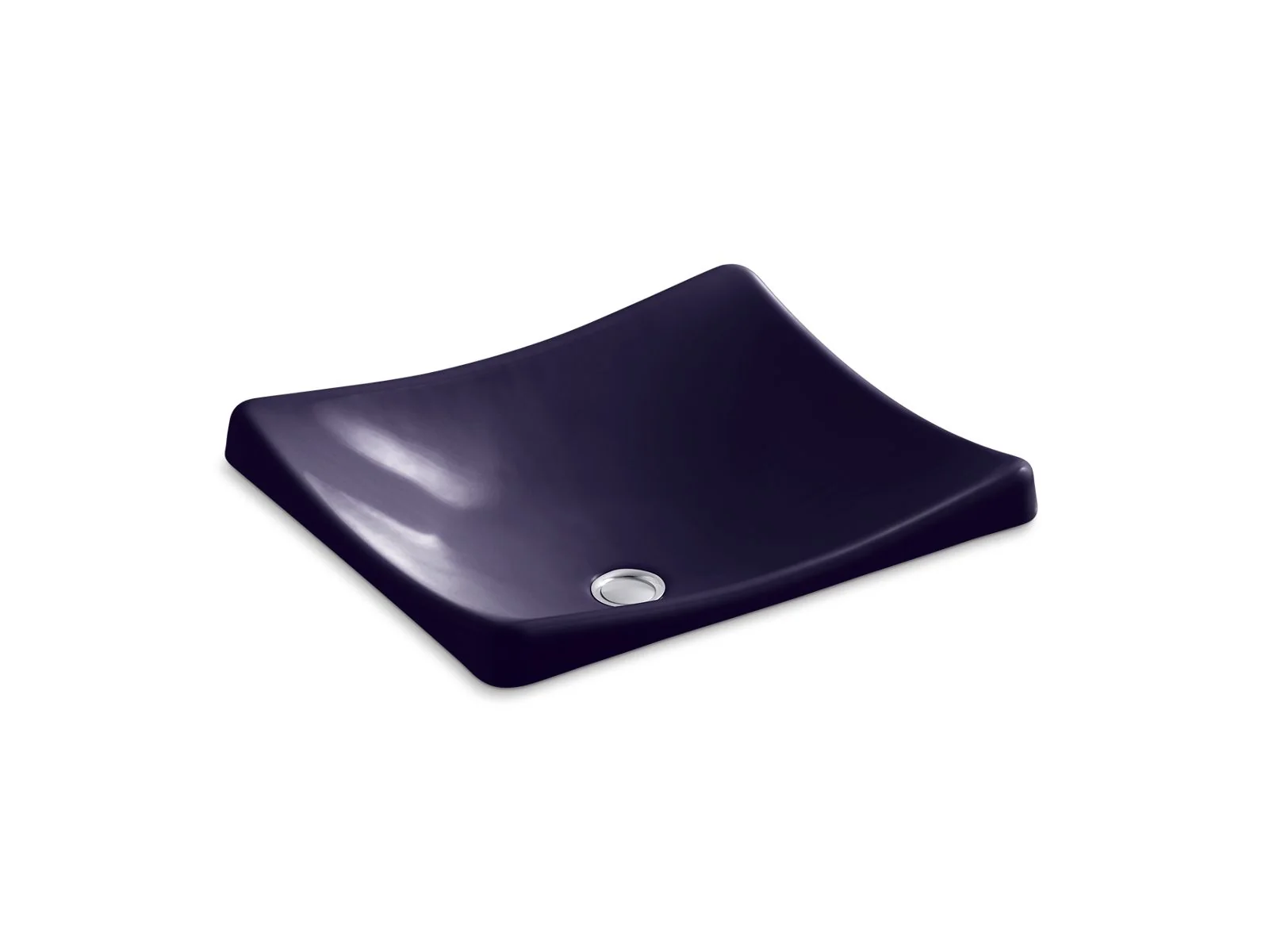 KOHLER K-2833 DemiLav 18-1/4" rectangular vessel bathroom sink, no overflow - Image 6