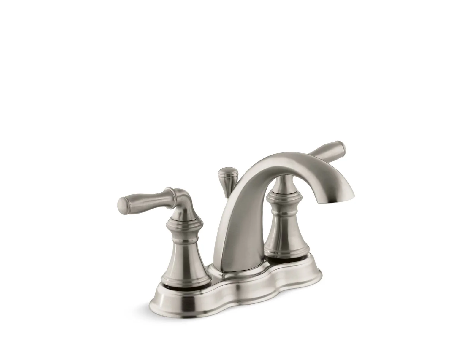 KOHLER K-393-N4 Devonshire Centerset bathroom sink faucet, 1.2 gpm - Image 2