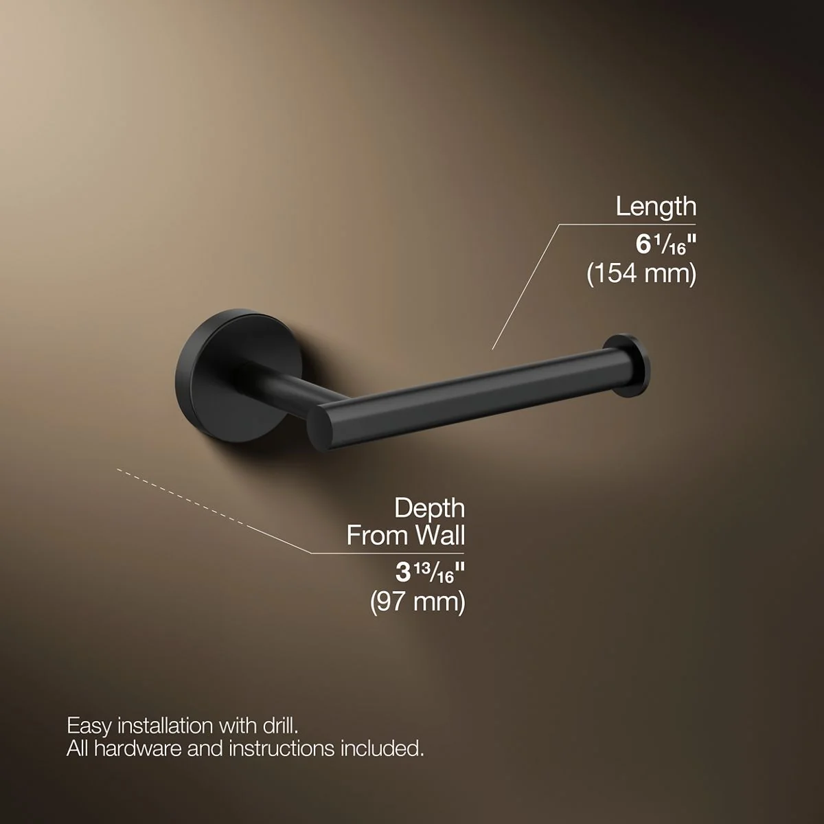 KOHLER K-27292 Elate Toilet paper holder - Image 14