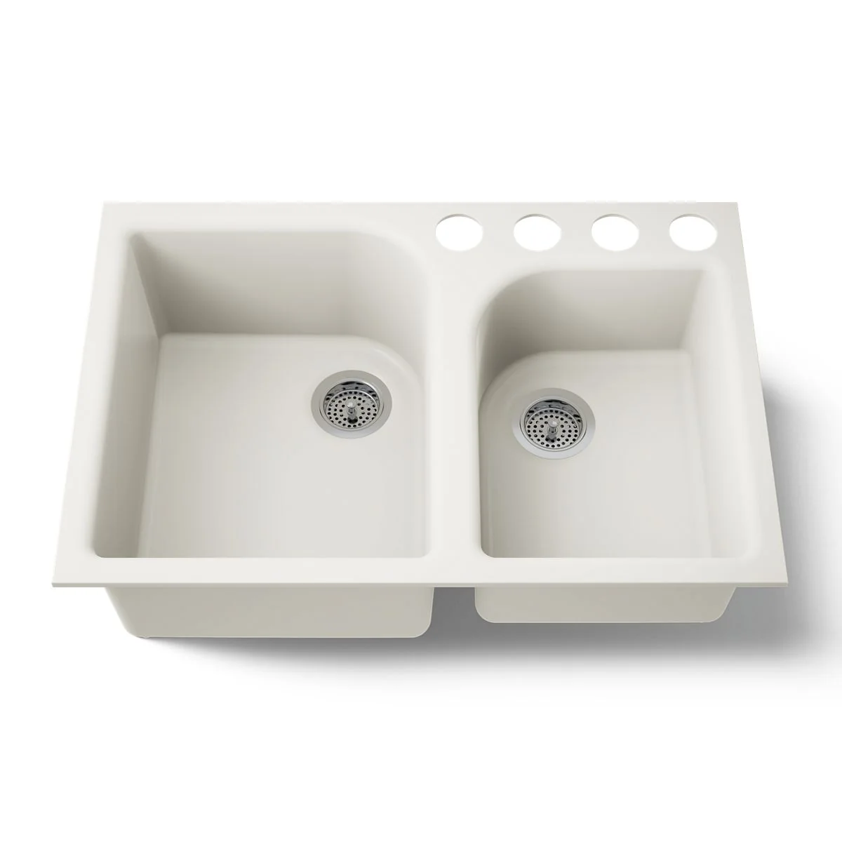 KOHLER K-5931-4U Executive Chef 33" undermount double-bowl kitchen sink - Image 18
