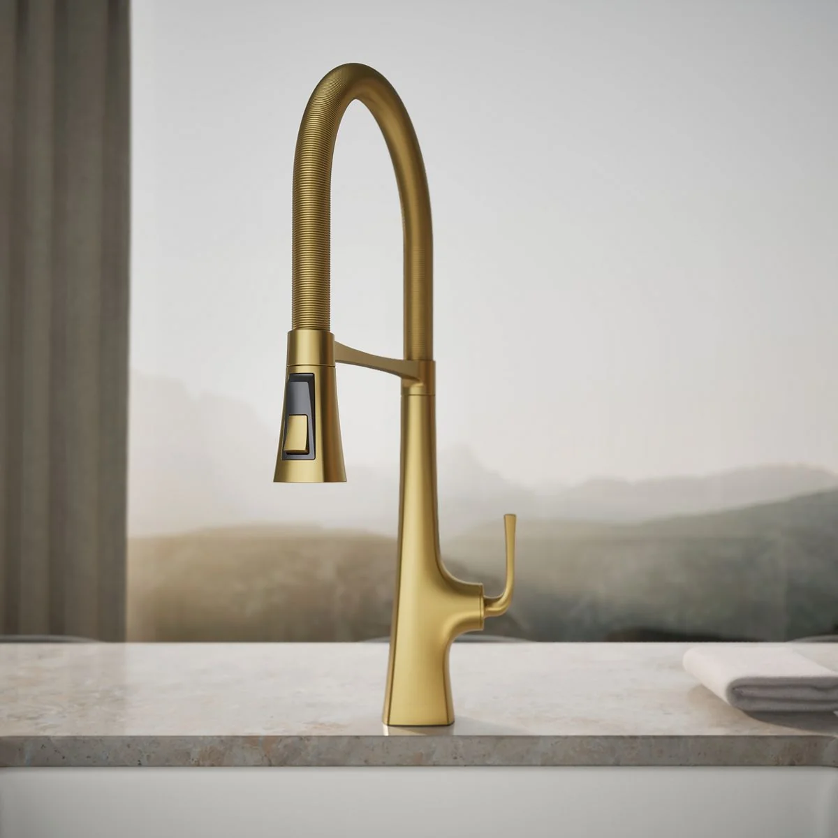 KOHLER K-22060 Graze Semi-professional kitchen sink faucet with three-function sprayhead - Image 11