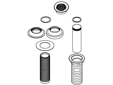 KOHLER K-1071975 Grid Drain W/O Overflow