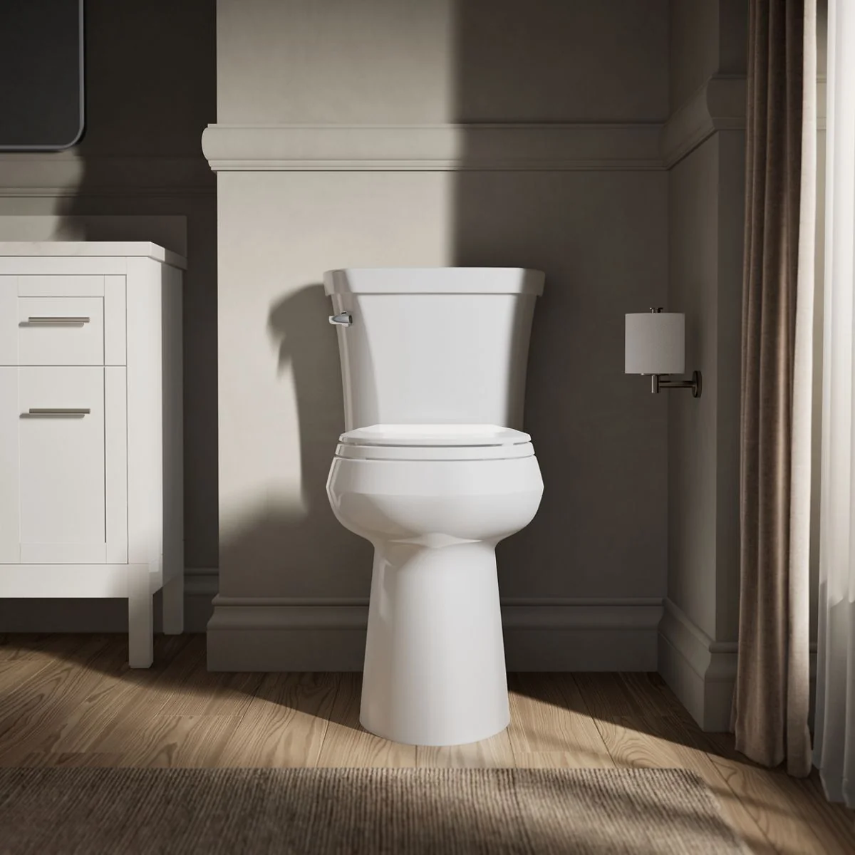 KOHLER K-35643 Highline Tall round-front toilet bowl - Image 7
