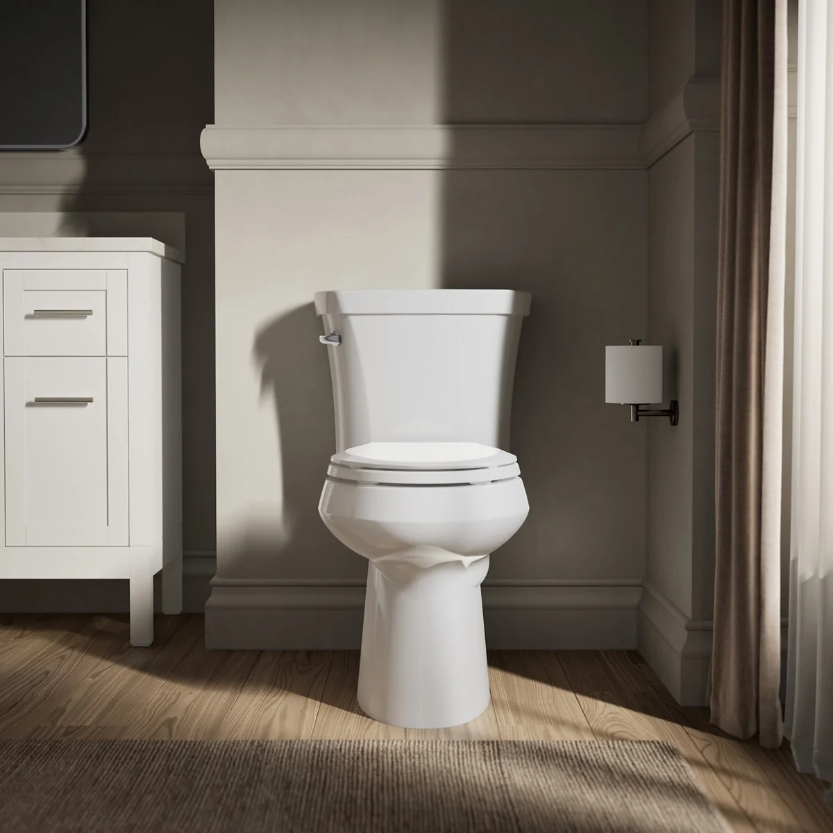 KOHLER K-3949 Highline Two-piece elongated toilet, 1.28 gpf - Image 9
