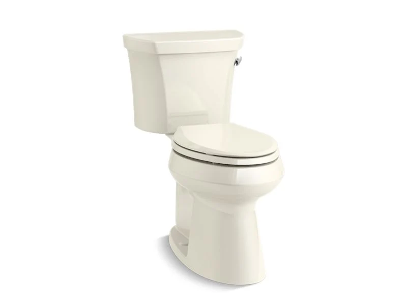 KOHLER K-76301-RA Highline Two-piece elongated toilet with concealed trapway, 1.28 gpf - Image 3