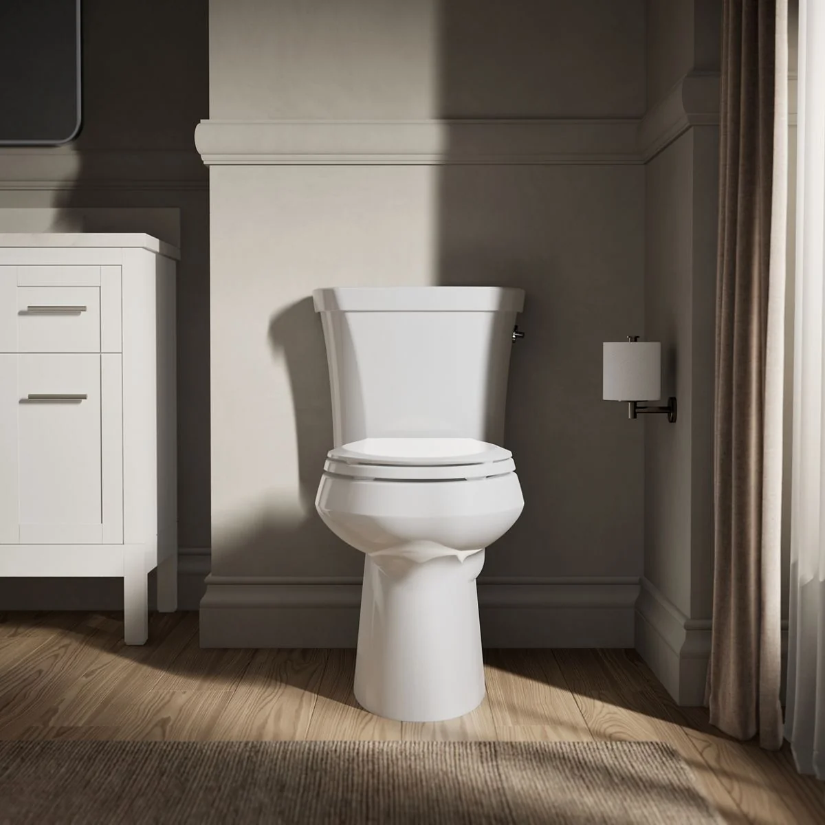 KOHLER K-6393-RA Highline Two-piece elongated toilet, dual-flush - Image 11