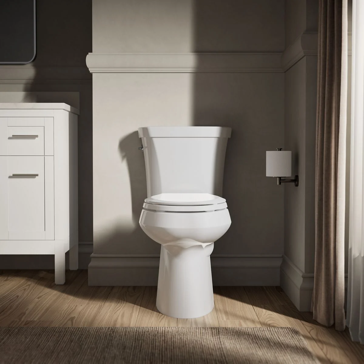 KOHLER K-3989 Highline Two-piece elongated toilet, dual-flush - Image 9