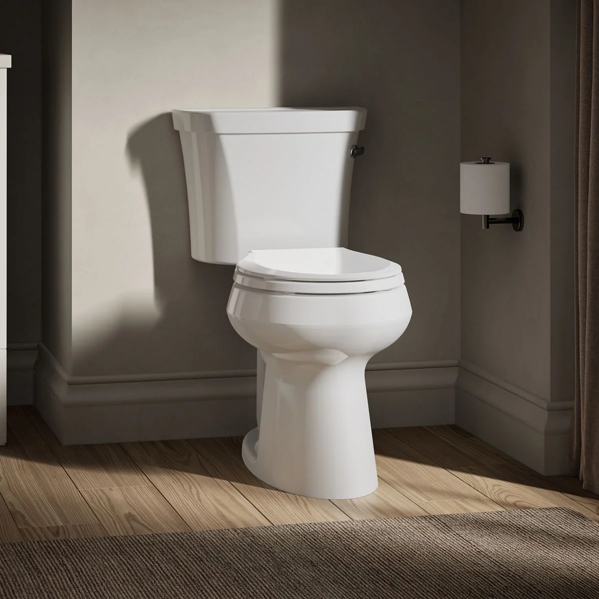 KOHLER K-5481-RA Highline Two-piece round-front toilet, 1.28 gpf - Image 28